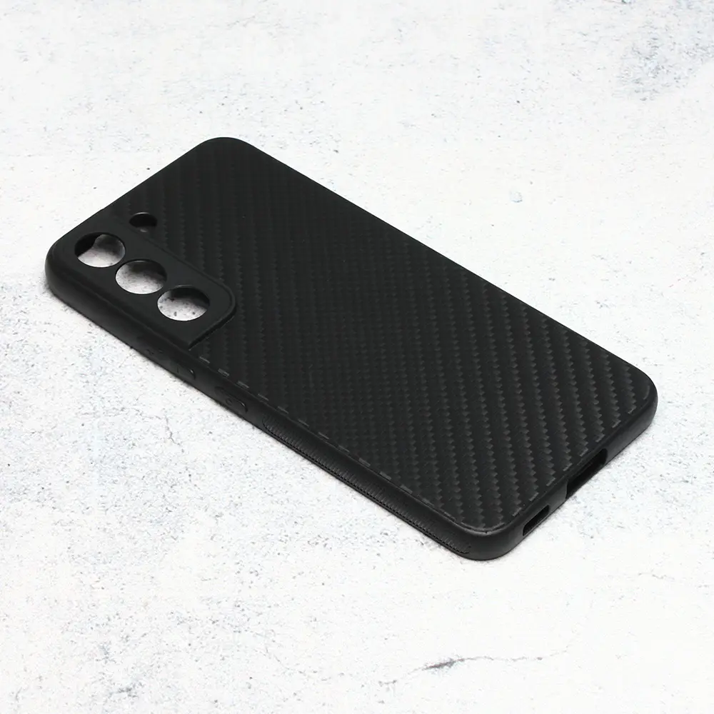Torbica Carbon Fiber za Samsung S901B Galaxy S22 5G Crna