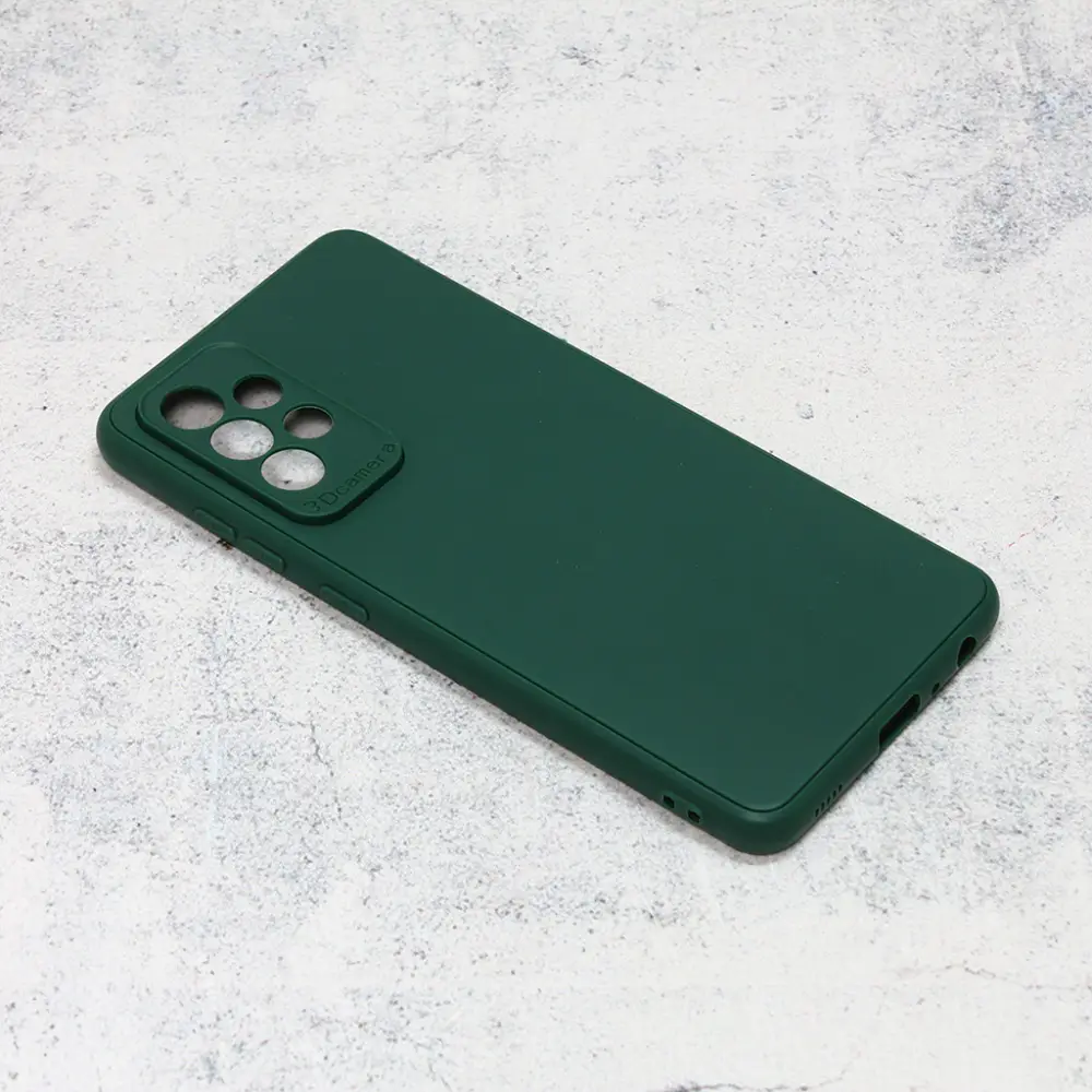 Torbica 3D Camera za Samsung A525f/a526b/a528b Galaxy A52 4g/a52 5g/a52s 5G Tamno Zelena