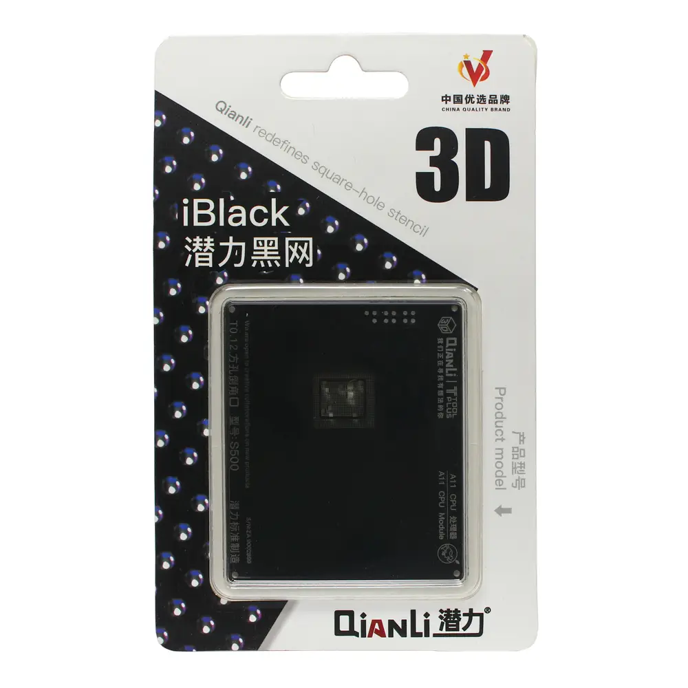 BGA Sito Qianli Toolplus 3D Iblack CPU Modul za Iphone 8G A11 S500