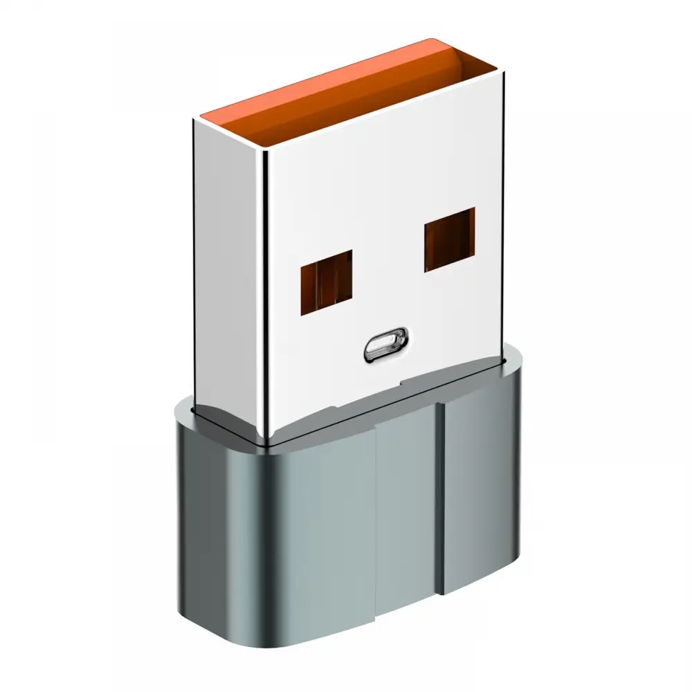 Adapter Ldnio LC150 Type C na USB Sivi