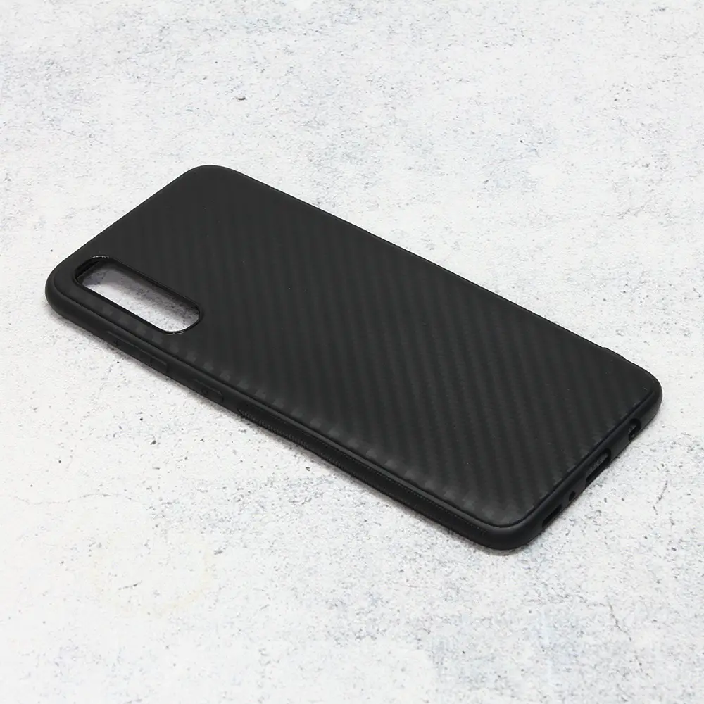 Torbica Carbon Fiber za Samsung A705F Galaxy A70 Crna
