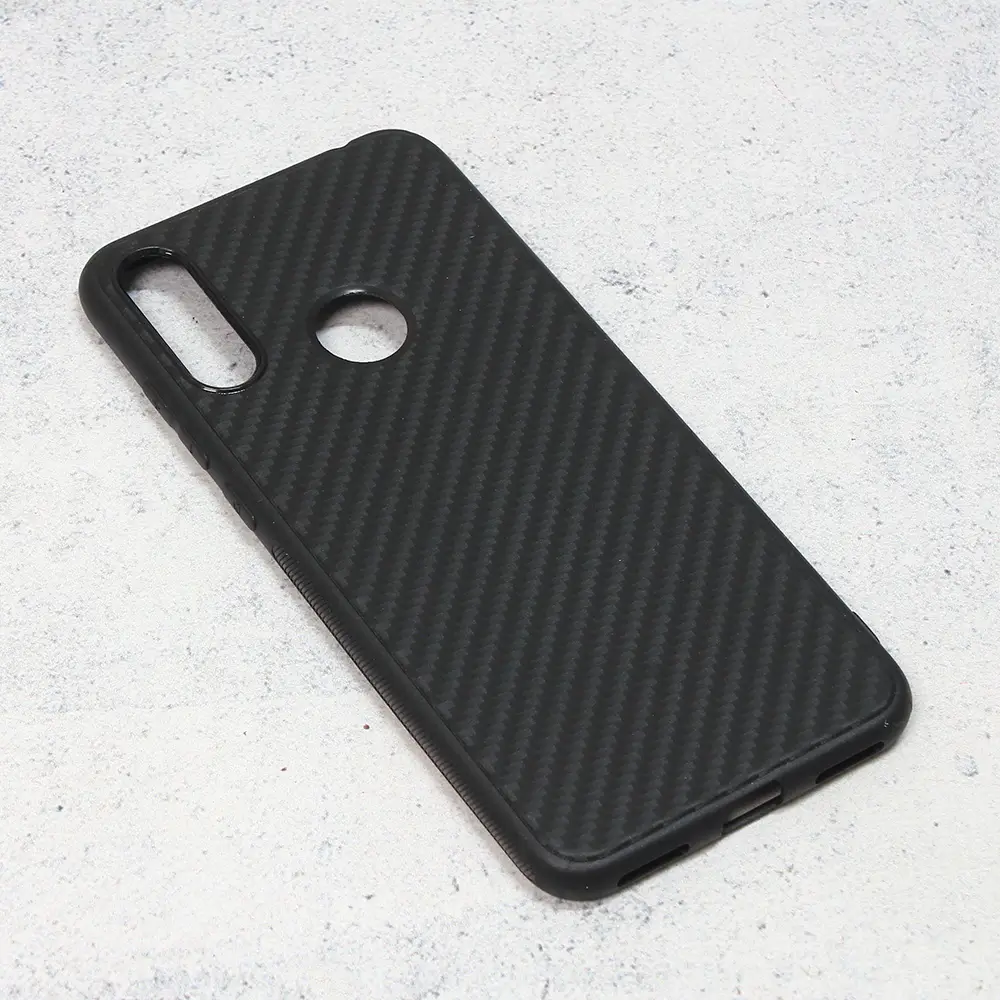 Torbica Carbon Fiber za Huawei Y6 2019/honor 8A Crna