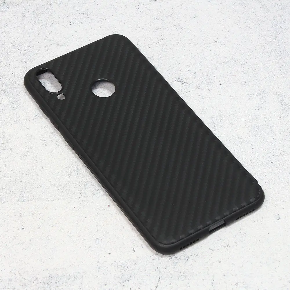 Torbica Carbon Fiber za Huawei Y7 2019/y7 Prime 2019 Crna