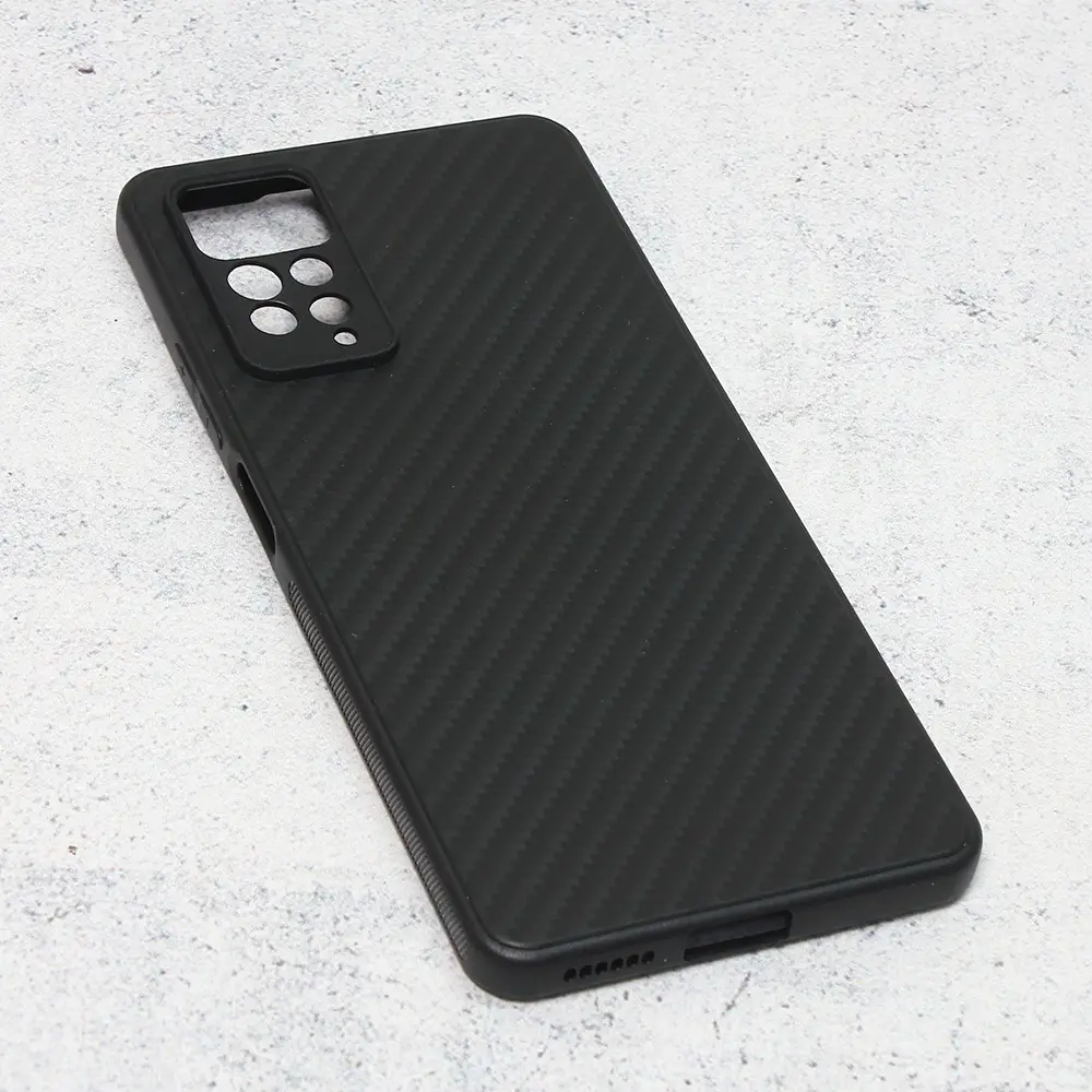 Torbica Carbon Fiber za Xiaomi Redmi Note 11 Pro 4g/5g/note 12 Pro 4G Crna
