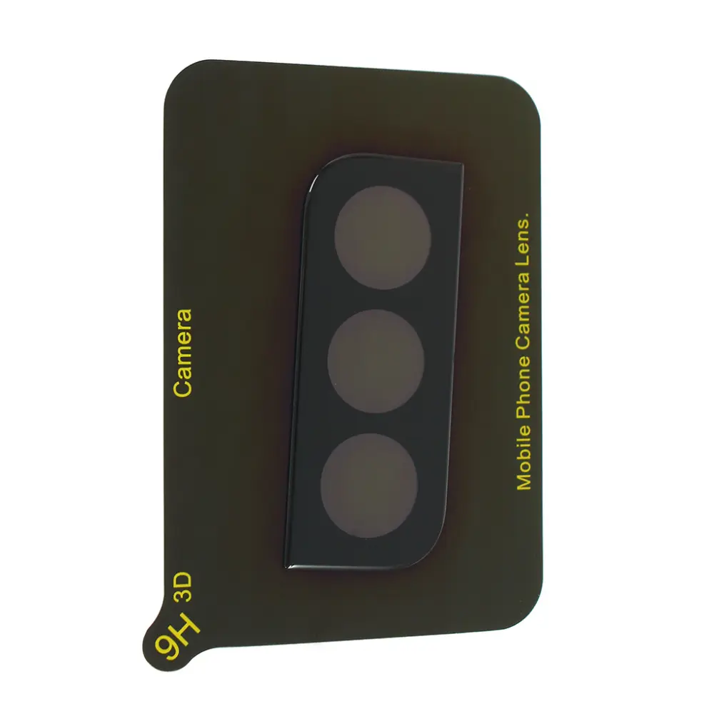 Zastita Kamere 3D Full Cover za Samsung S906B Galaxy S22 Plus Crna