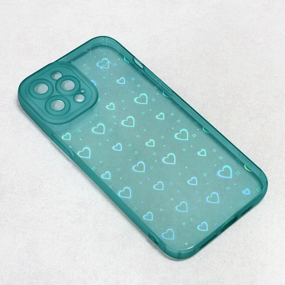 Torbica Heart Color IMD za Iphone 12 Pro Max 6.7 Tamno Zelena