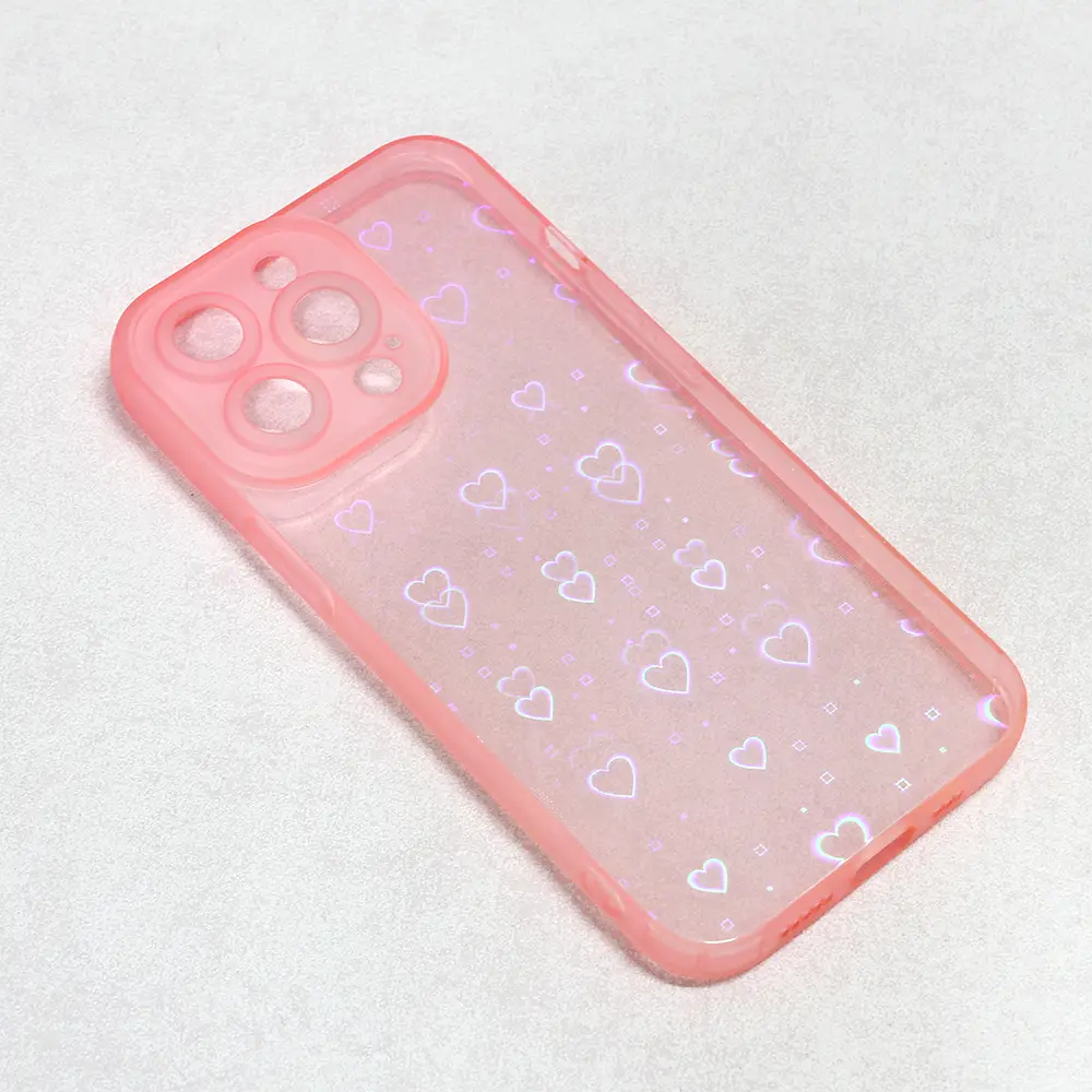 Torbica Heart Color IMD za Iphone 13 Pro 6.1 Roze