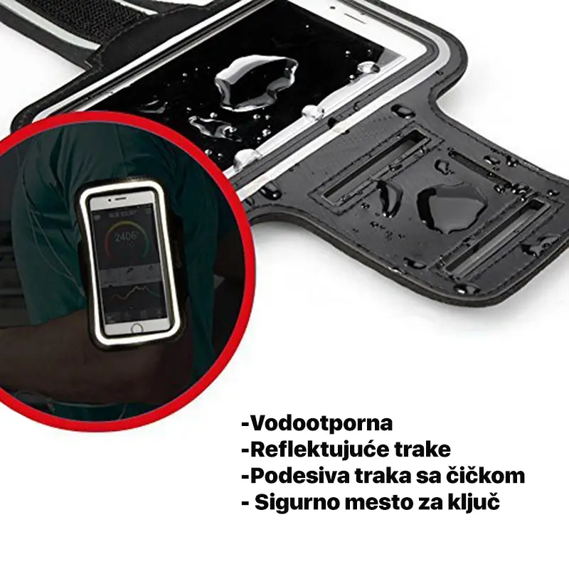 Torbica Oko Ruke EL1 6.5'' Bela