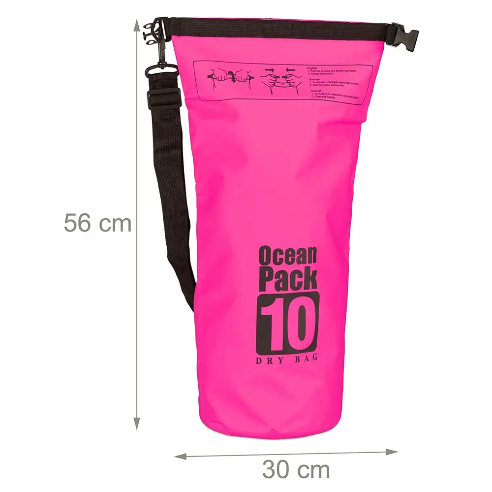 Vodootporna Suva Torba EL 10L Pink