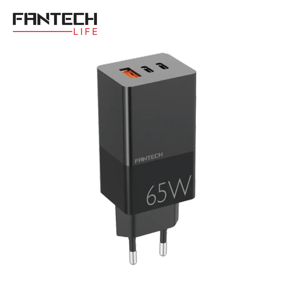 Kucni Punjac Fantech Cwg301 2XPD + QC 65W Crni