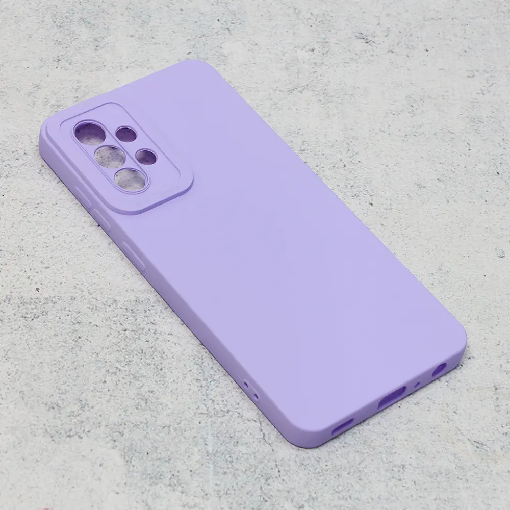 Torbica Silikon Pro Camera za Samsung A525f/a526b/a528b Galaxy A52 4g/a52 5g/a52s 5G Ljubicasta