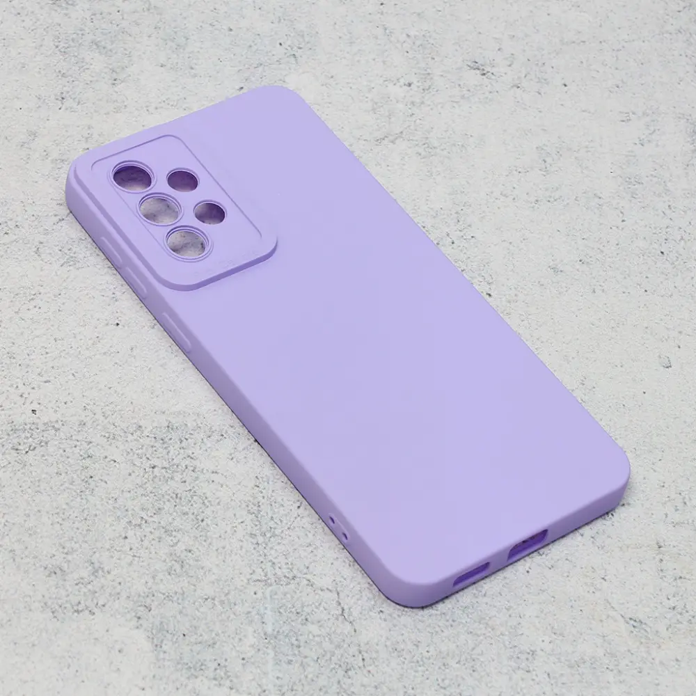 Torbica Silikon Pro Camera za Samsung A536B Galaxy A53 5G Ljubicasta