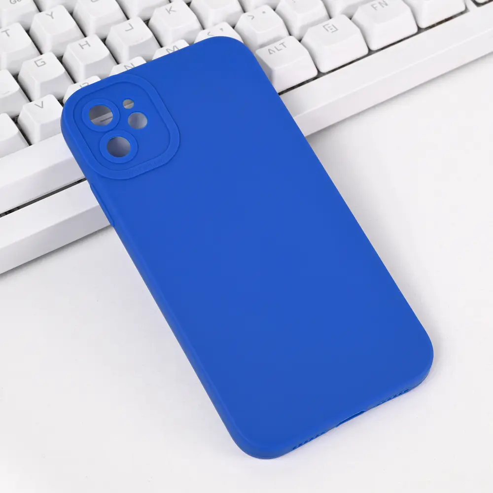 Torbica Silikon Pro Camera za Iphone 11 6.1 Tamno Plava