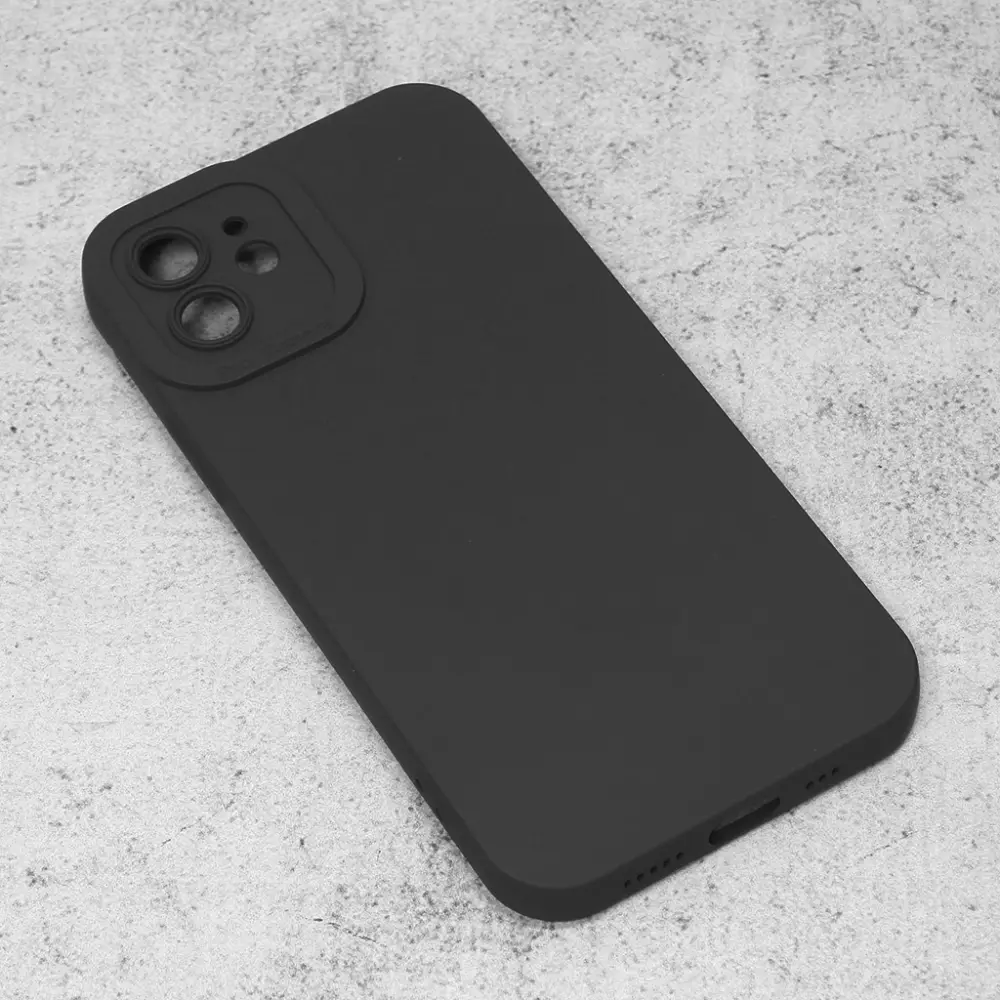 Torbica Silikon Pro Camera za Iphone 12 6.1 Crna