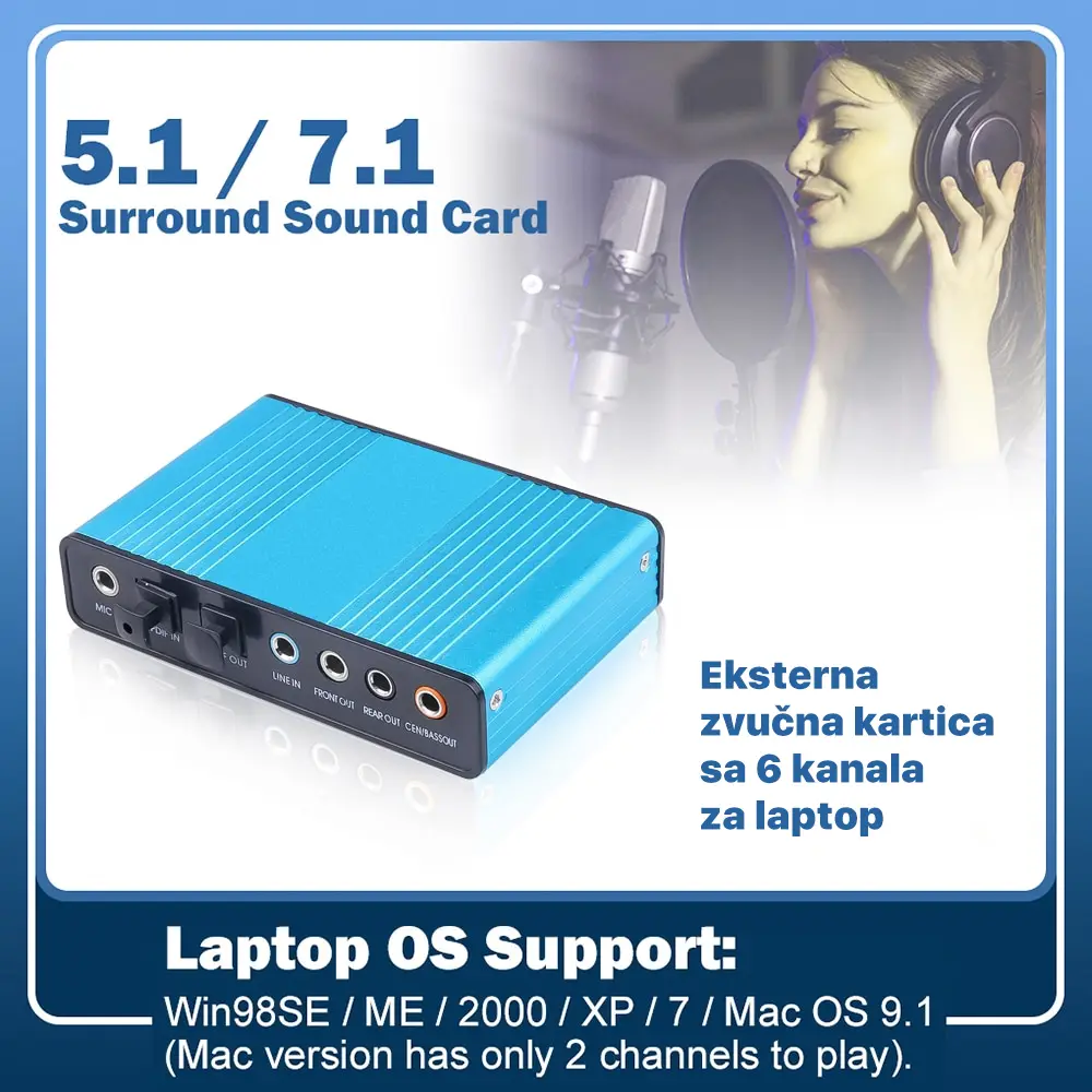 Zvucna Karta Externa 7.1