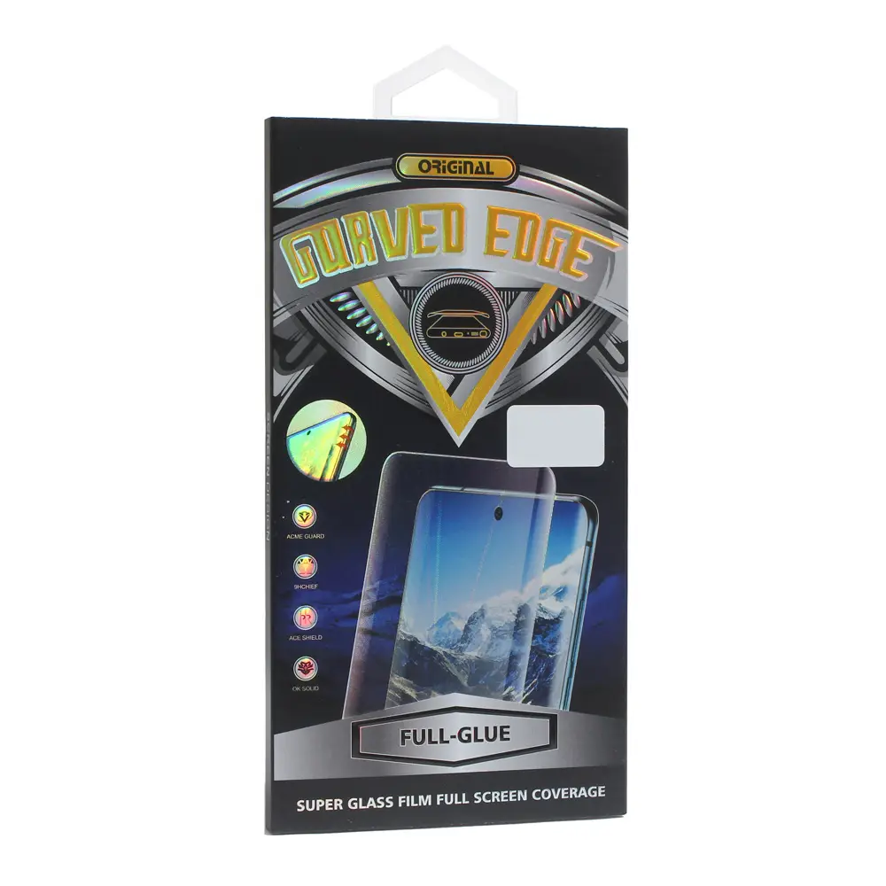 Zastitno Staklo Tempered Glass Full Glue 0.15mm za Samsung G960 S9 Zakrivljeni Crni