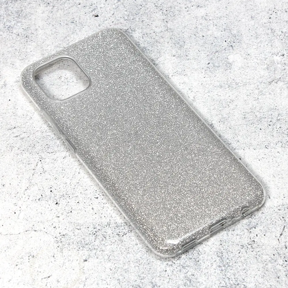 Torbica Crystal Dust za Samsung A035G Galaxy A03 (eu) Srebrna