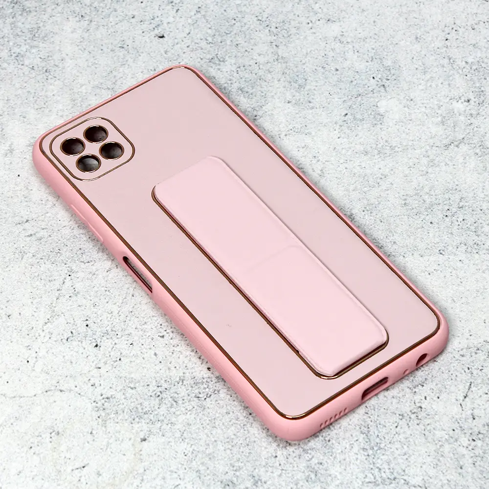 Torbica Leather Armor za Samsung A226B Galaxy A22 5G Roze