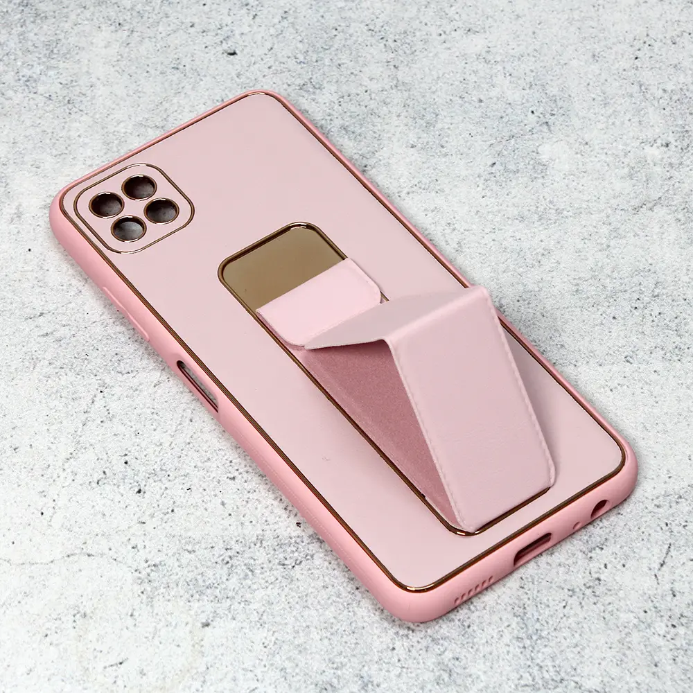 Torbica Leather Armor za Samsung A226B Galaxy A22 5G Roze