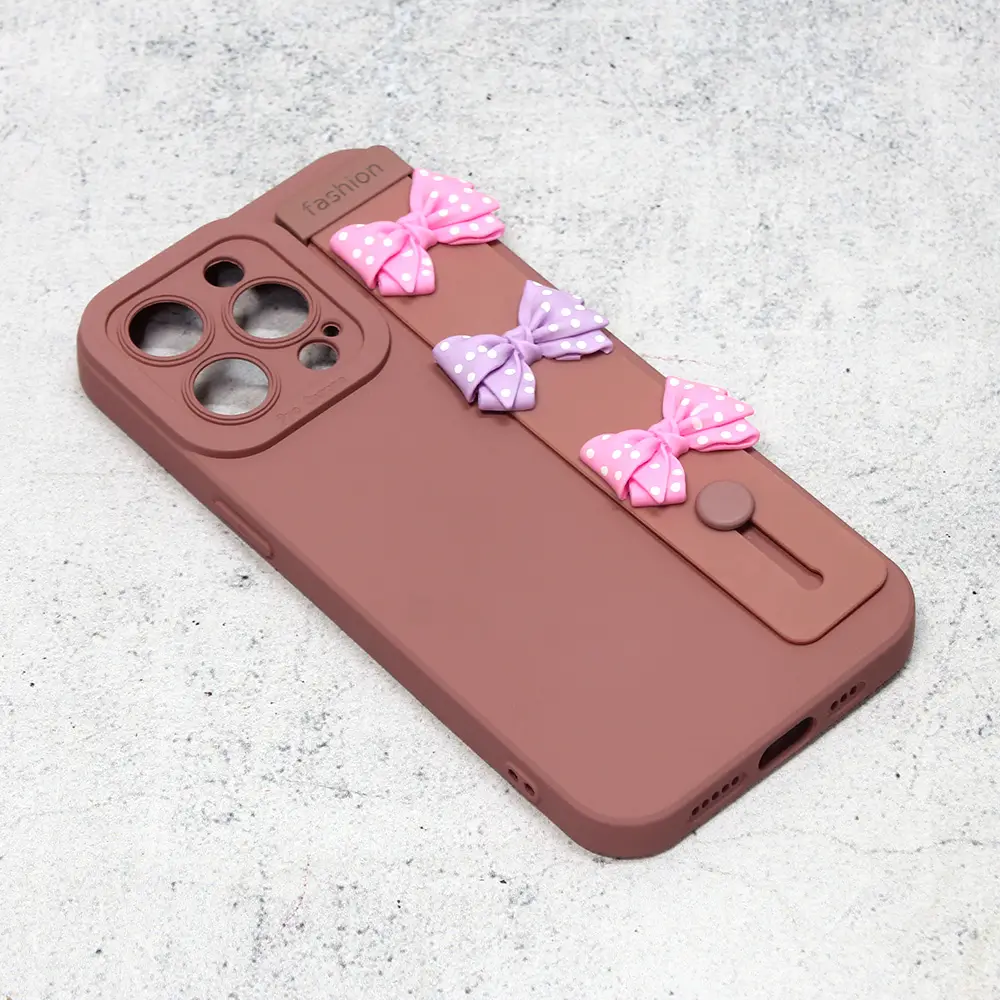 Torbica Bow za Iphone 13 Pro 6.1 Roze