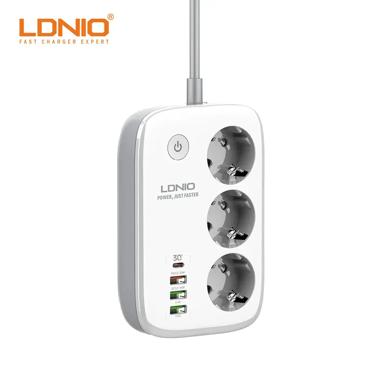 Produzni Kabl Ldnio Sew3452 EU 3 Uticnice + 2XUSB QC PD