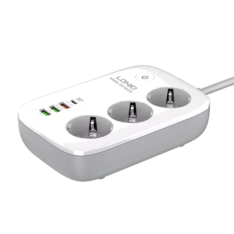 Produzni Kabl Ldnio Sew3452 EU 3 Uticnice + 2XUSB QC PD