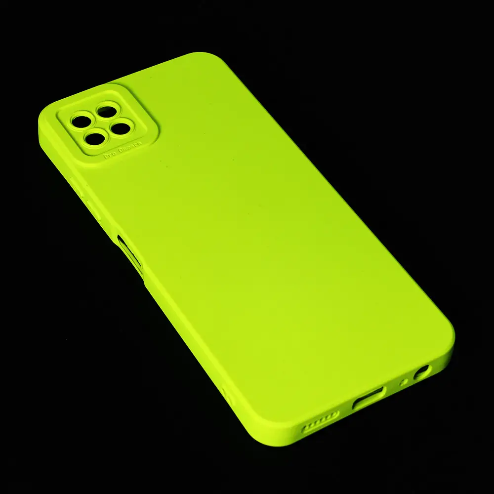 Torbica Silikon Color za Samsung A226B Galaxy A22 5G Svetlo Zelena