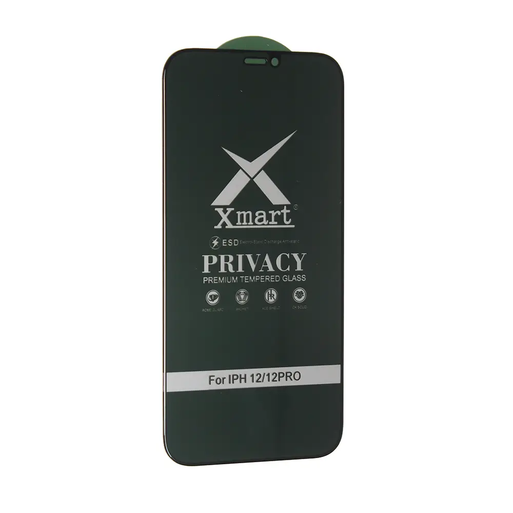 Zastitno Staklo Tempered Glass X Mart 9D Privacy za Iphone 12/12 Pro 6.1