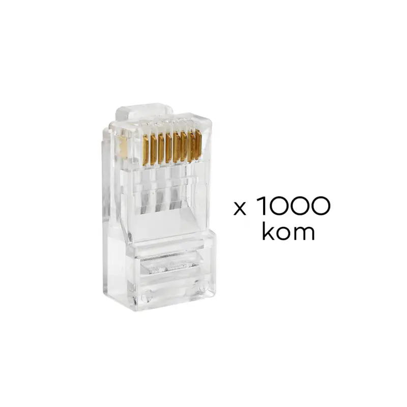 Konektor RJ45 CAT6 8P8C Jwd-ad81 1000 Kom