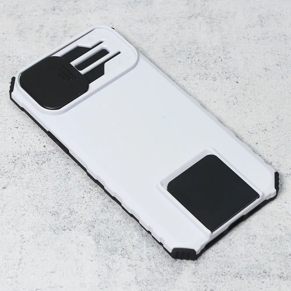 Torbica Crashproof Back za Iphone 14 Plus 6.7 Bela
