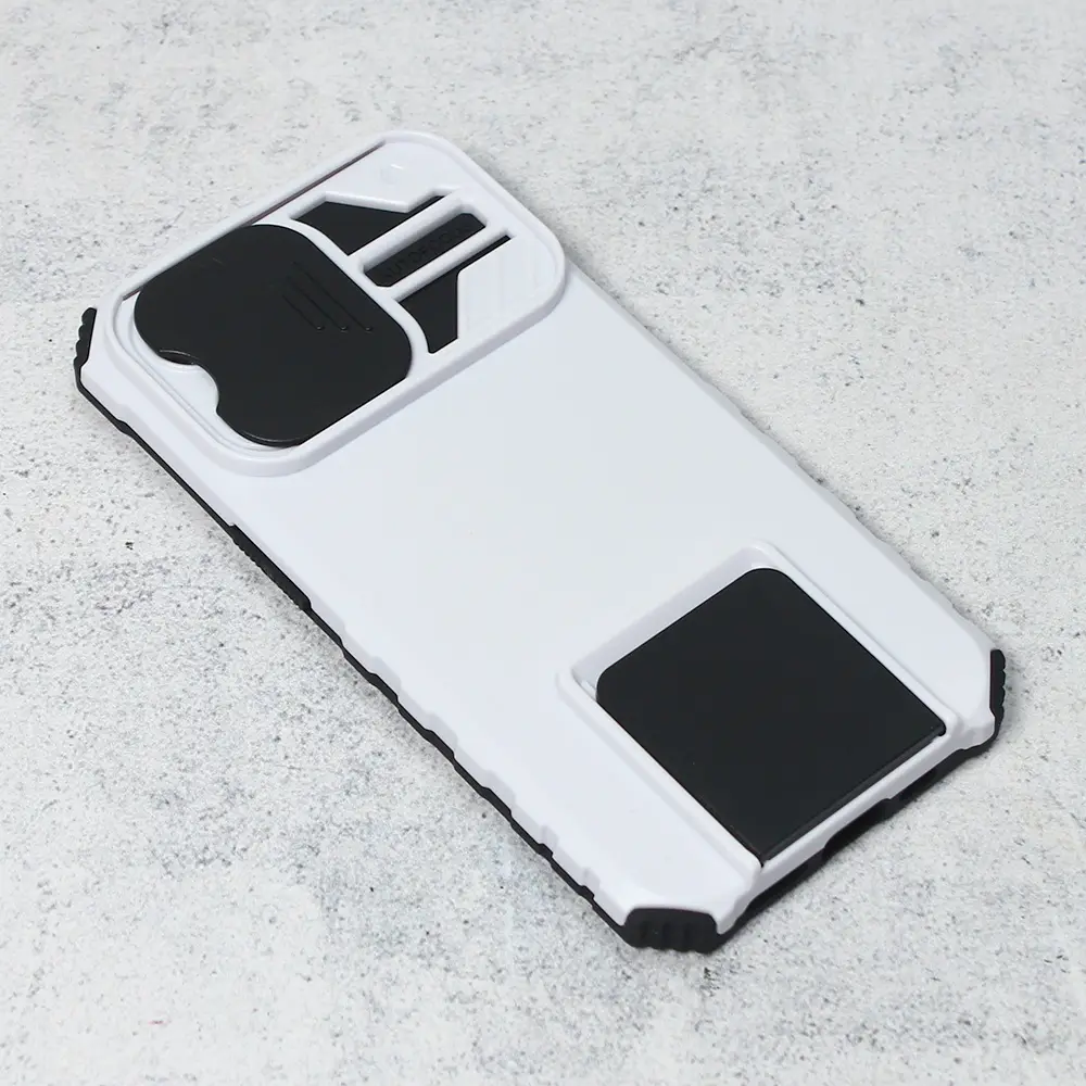 Torbica Crashproof Back za Iphone 14 Pro 6.1 Bela