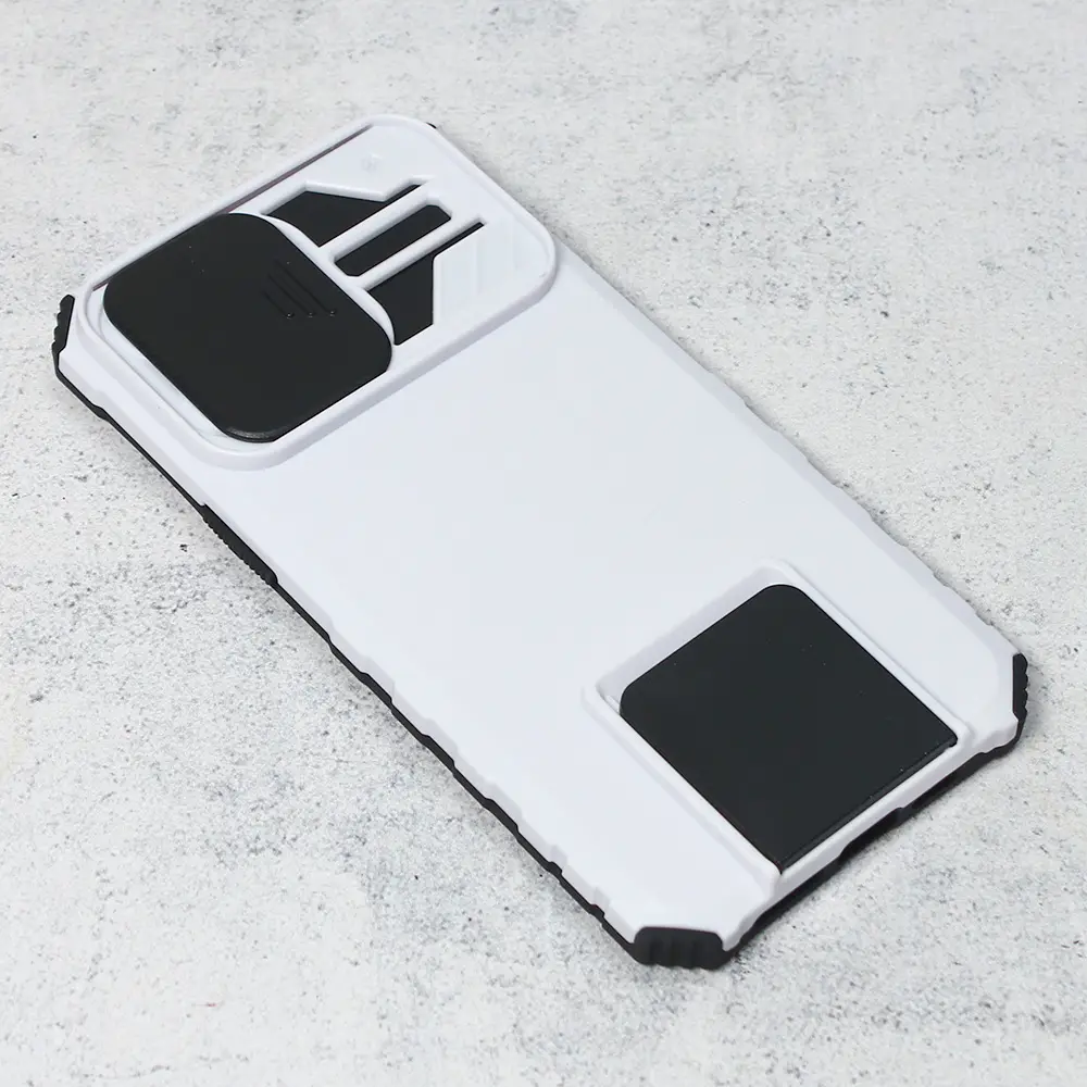 Torbica Crashproof Back za Iphone 14 Pro Max 6.7 Bela