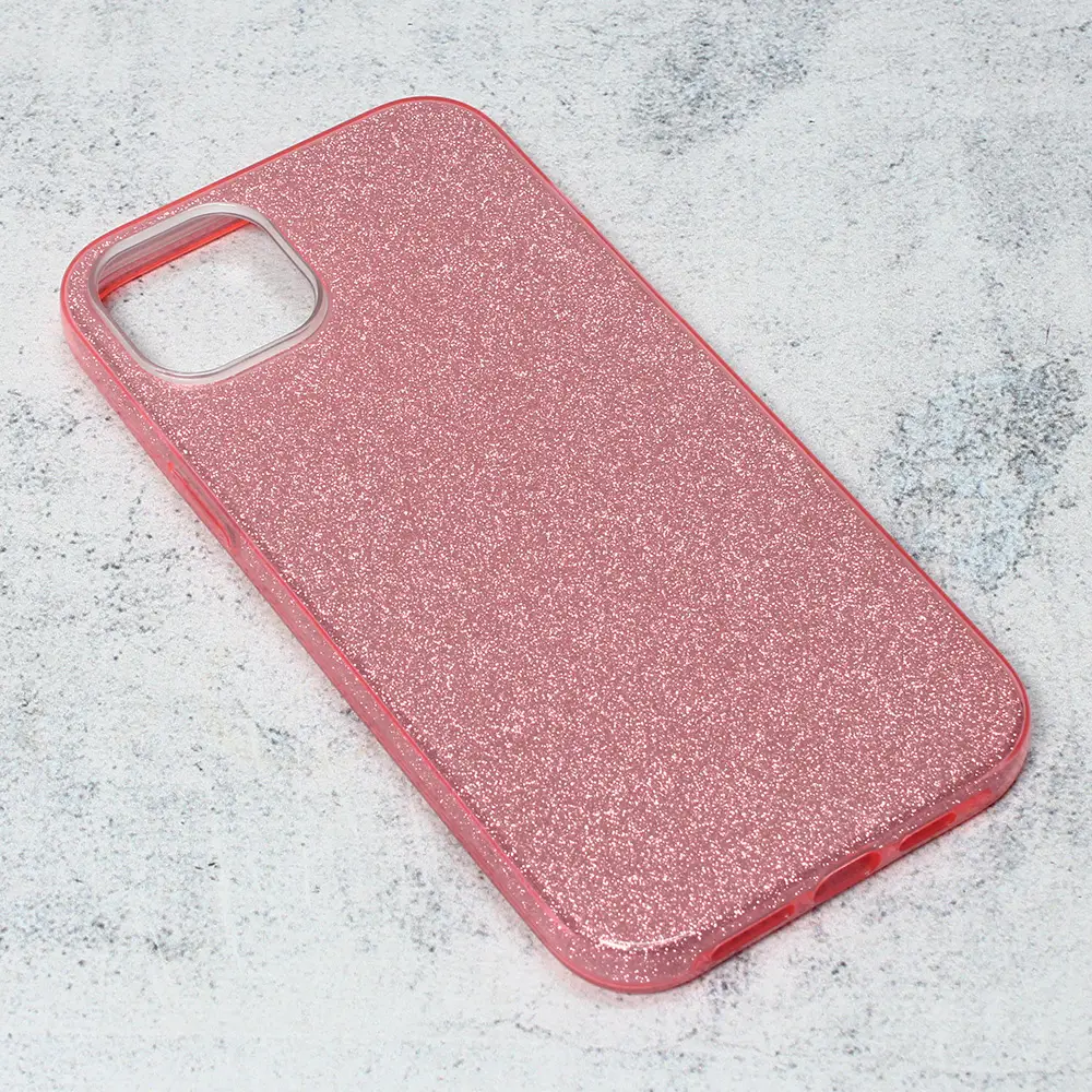 Torbica Crystal Dust za Iphone 14 6.7 Plus Roze