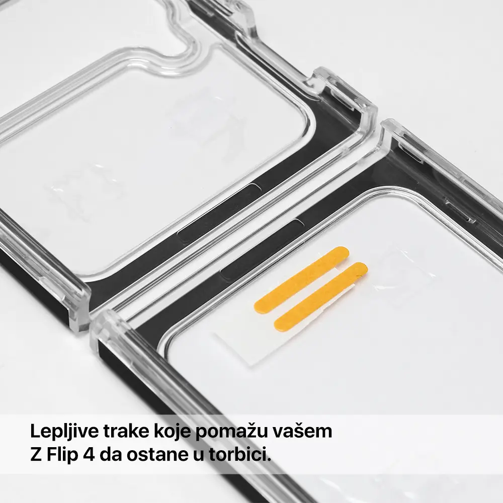 Torbica Color HD za Samsung F721B Galaxy Z Flip 4 5G Crna