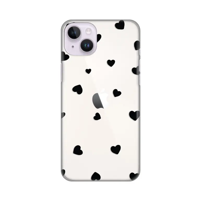 Torbica Silikonska Print Skin za Iphone 14 Plus 6.7 Hearts