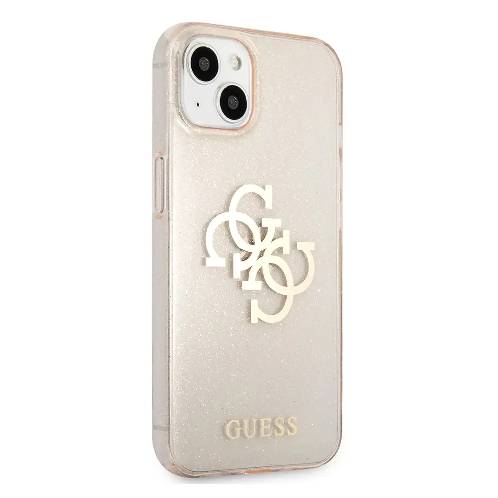 Torbica Guess Hc Glitter Big za Iphone 13 6.1 Zlatna ( Guhcp13mpcugl4ggo)