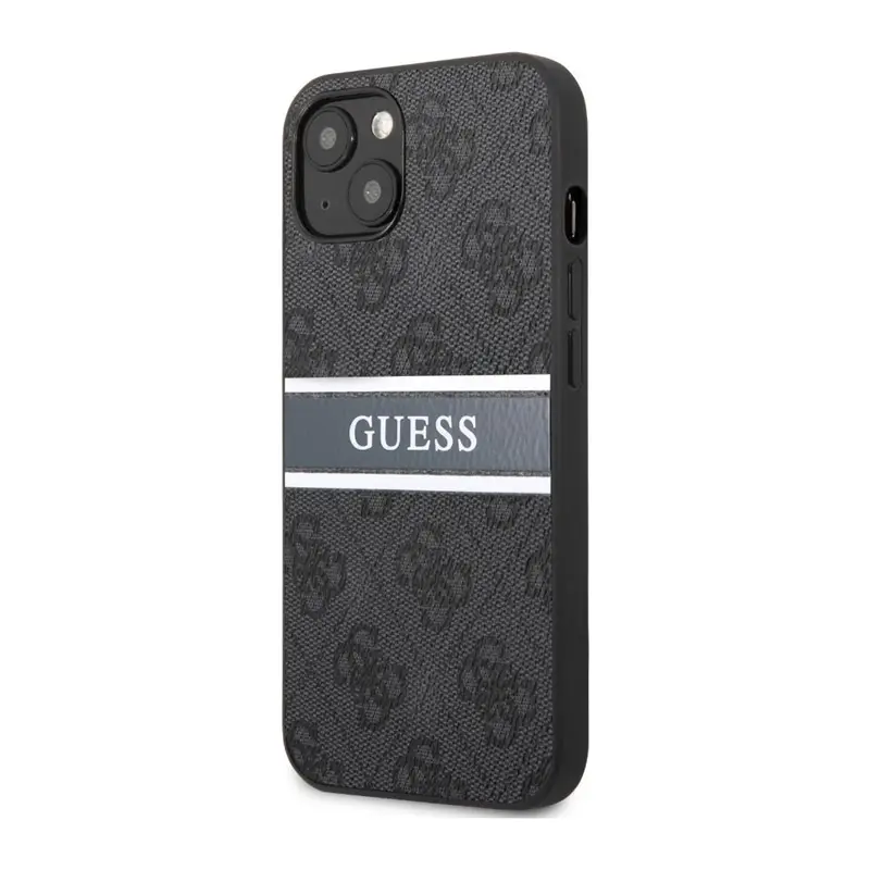 Torbica Guess Stripe za Iphone 13 6.1 Siva (guhcp13m4gdgr)