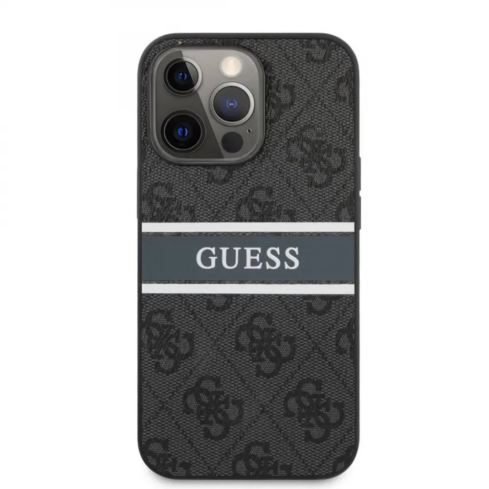 Torbica Guess Stripe za Iphone 13 Pro Max 6.7 Siva (guhcp13x4gdgr)