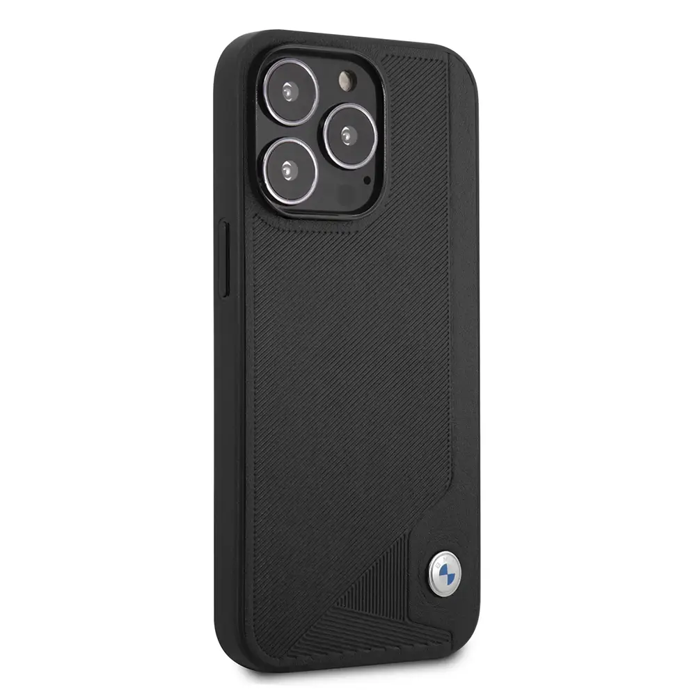 Torbica BMW Hc Leather Deboss za Iphone 13 Pro (6.1) Crna (bmhcp13lrcdpk)