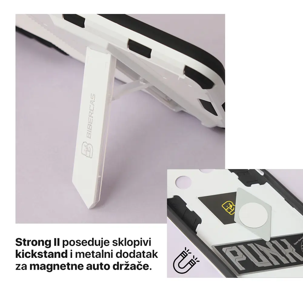 Torbica Strong II za Huawei Nova Y90 Bela