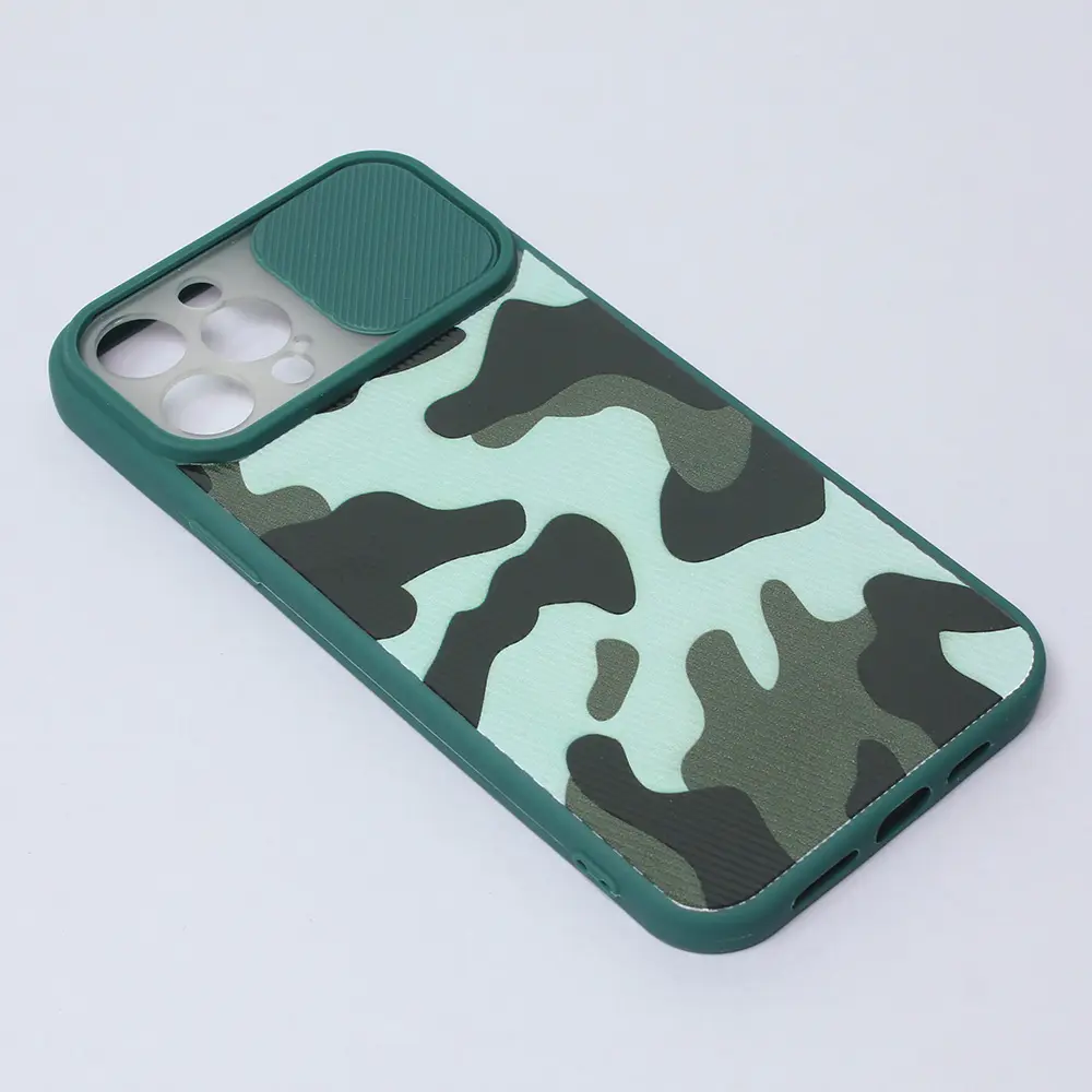 Torbica Camera Army za Iphone 12 Pro Max 6.7 Tamno Zelena