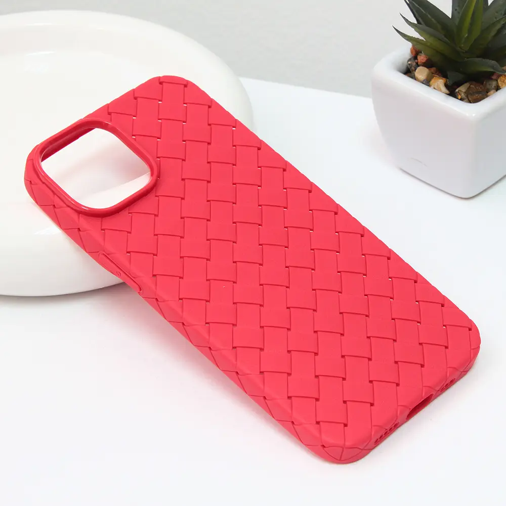 Torbica Weave Case za Iphone 14 6.1 Crvena