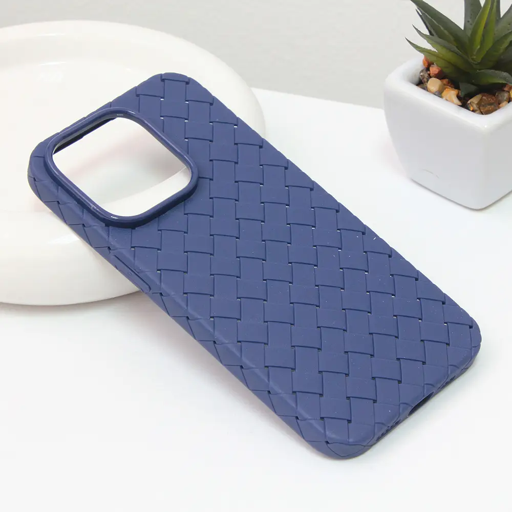 Torbica Weave Case za Iphone 14 6.1 Pro Plava