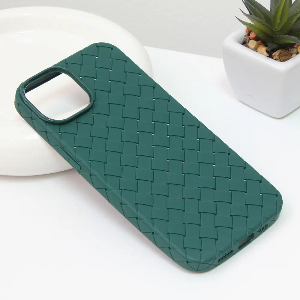 Torbica Weave Case za Iphone 14 6.1 Zelena