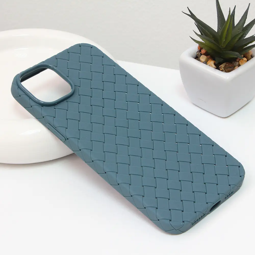 Torbica Weave Case za Iphone 14 Plus 6.7 Svetlo Zelena