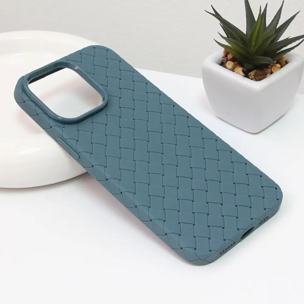 Torbica Weave Case za Iphone 14 Pro Max 6.7 Svetlo Zelena