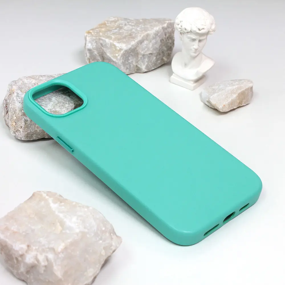 Torbica Beautiful Shine Leather Iphone 14 Plus 6.7 Mint