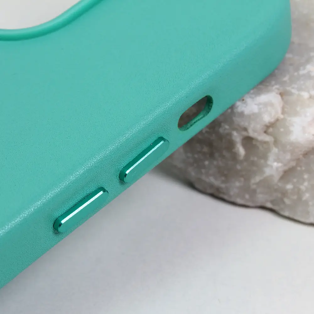 Torbica Beautiful Shine Leather Iphone 14 Plus 6.7 Mint