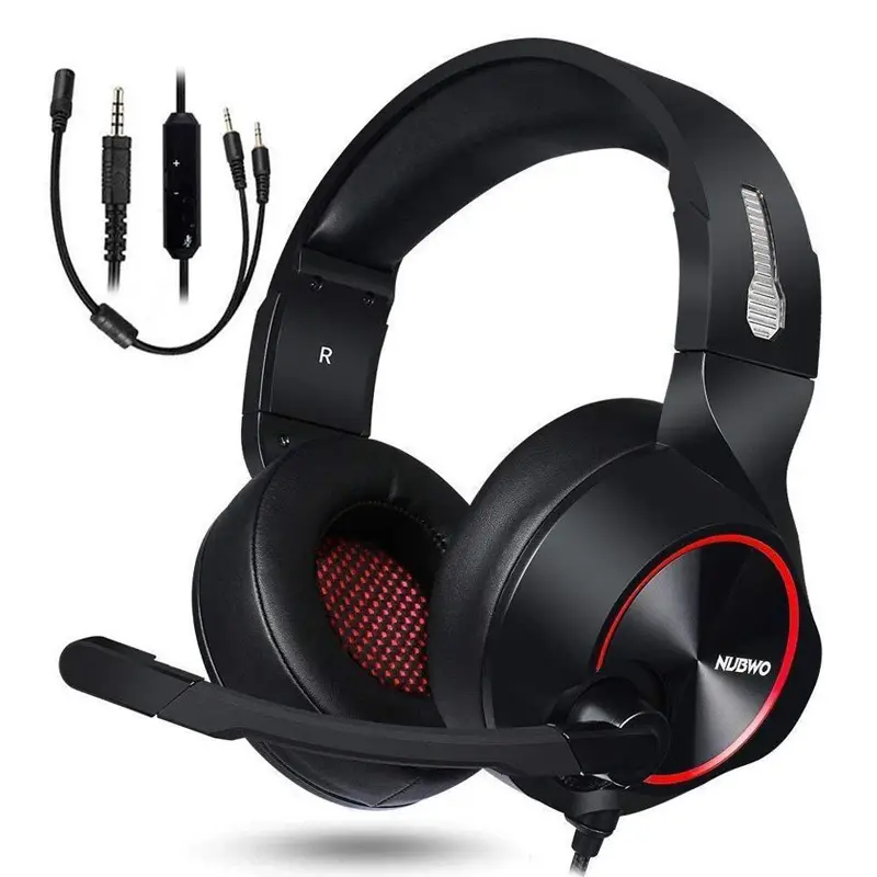 Slusalice Gaming Nubwo N11D 3.5mm Crno Crvene