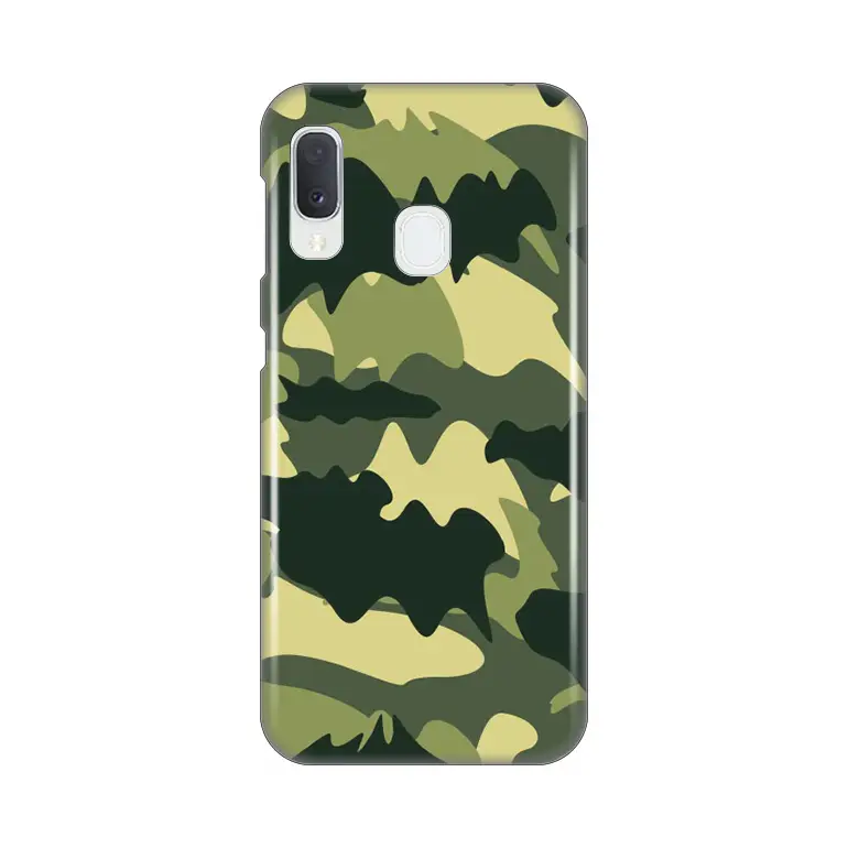 Torbica Silikonska Print Skin za Samsung A202F Galaxy A20E Army